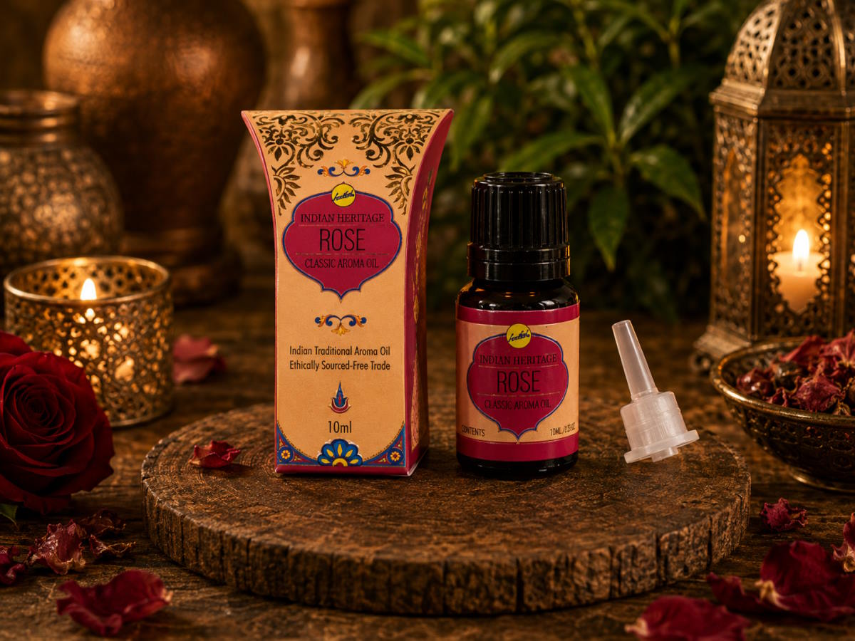 Aceite arómatico Rosa Sreevani